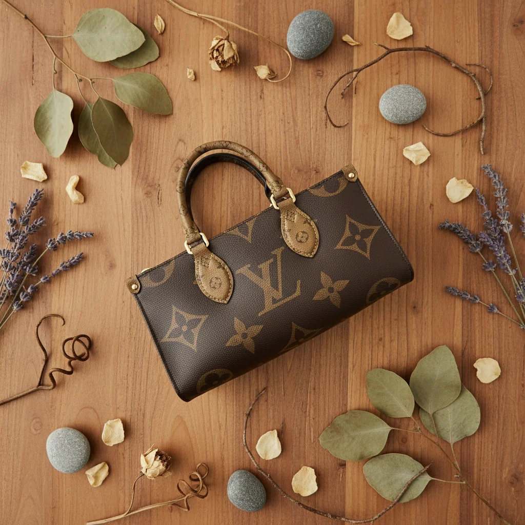 Luxury Leather Handbag transformation - 15 AI-generated scenes - after