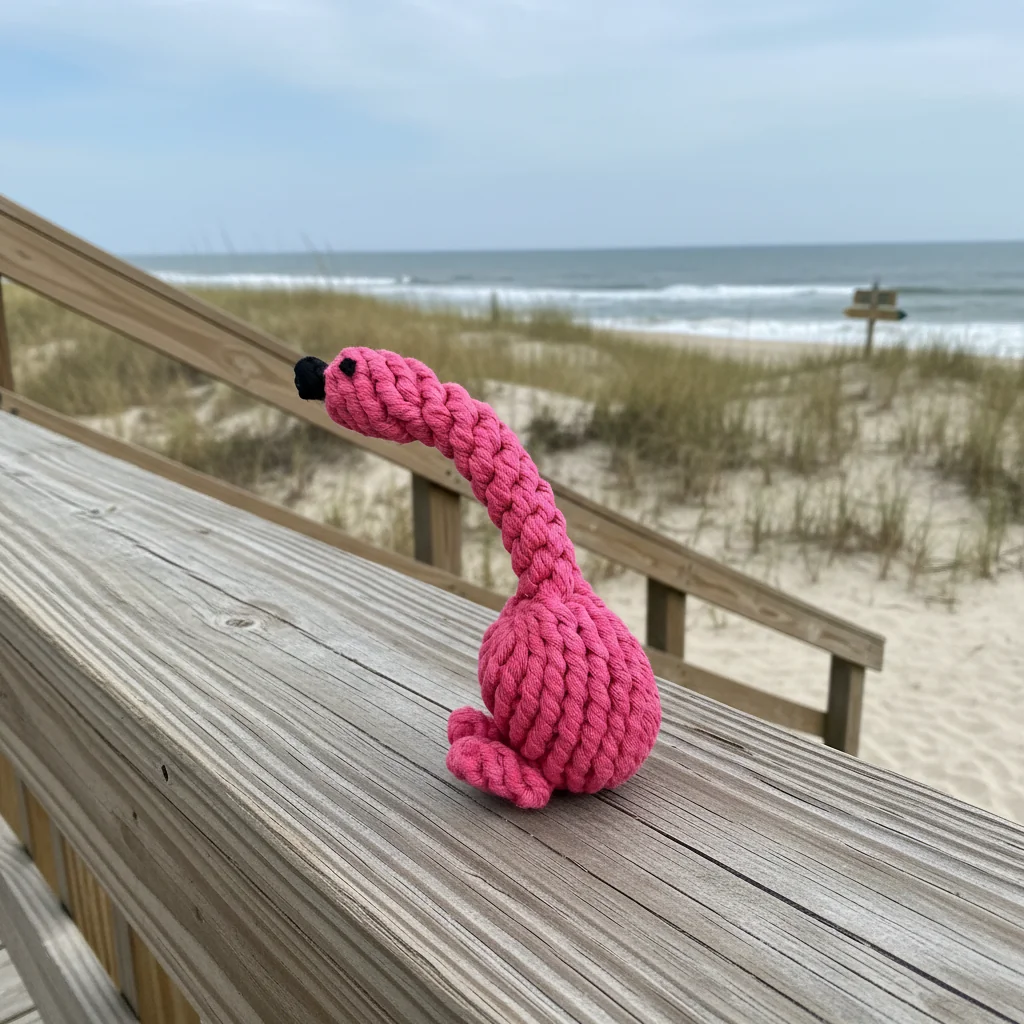 Braided Rope Dog Toy transformation - 18 AI-generated scenes - after